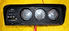 1979 1980 JEEP CHEROKEE WAGONEER INSTRUMENT CLUSTER SPEEDOMETER 2 LOOSE LENSES!!