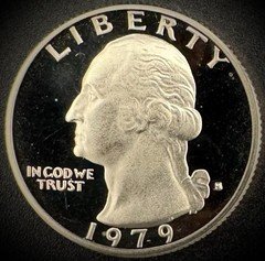 1979-S Washington Quarter PROOF Clad DEEP ULTRA CAMEO Coin