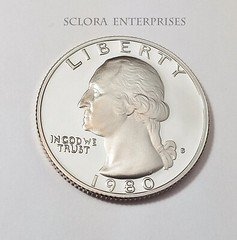 1980 S WASHINGTON *PROOF* QUARTER  **FREE SHIPPING**
