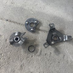 1980 Yamaha TriMoto 125 Shift Guide Assembly #2