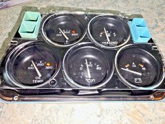 1982 Corvette 5-Gauge Center Cluster