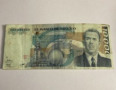 1985 Mexico 10.000 Pesos  Cardenas