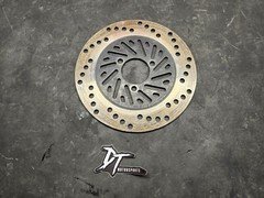 1986-87 Honda ATC 200X Front Slotted Brake Rotor OEM Used 1986 ATC 350X