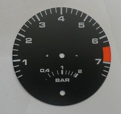 1986-91 Porsche 944 Turbo 951 Tachometer Gauge Face