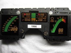 1986 Corvette cluster Chevrolet digital dash instrument Rebuilt 84 85 87 88 89