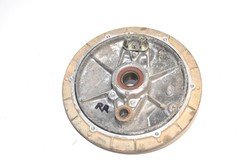 1986 Honda Fourtrax 350D TRX350D * RIGHT REAR BRAKE DRUM BACK PLATE * 4x4 Part