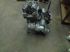 1987 87 Honda Fourtrax TRX250 trx 250 OEM Engine Motor Crankcase BIG RED  ES