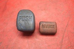1988 SUZUKI QUADRUNNER 250 SHIFT LEVER KNOB AND REVERSE KNOB 