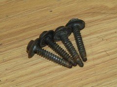 1989-1992 Ford Ranger OEM instrument cluster screw set 89 90 91 92