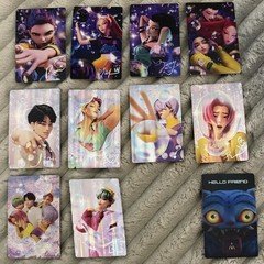 $1.99 EA! McDonalds 2026 Kpop Demon Hunters Huntr/X and Saja Boys Cards Singles