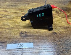 1990-1995 Toyota 4Runner Dashboard Clock Display Digital OEM TESTED
