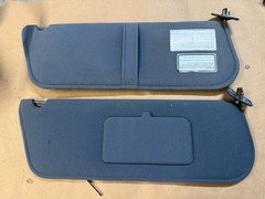 1992-1996 92-96 Ford Truck Bronco cloth sunvisors Sun Visors Blue