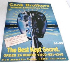 1994 1995 Cook Brothers Wholesale Catalog Vintage Toys Watches Car Audio
