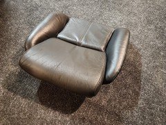 1994-1996 C4 Corvette Seat Bottom Cushion Black Leather