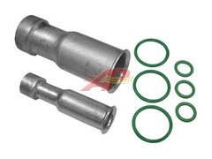 1994-2015 Ford Econoline Van Rear A/C Block Off Fittings #6 & #12 Springlocks