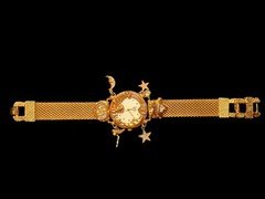  1994 Kirks Folly Rare Angel Time Gold tone Watch  Dream Believe Anniversary