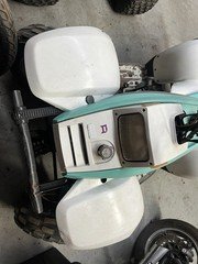 1995 Polaris Trail Boss 250 White Plastic Front Fender Fenders Cab 1996 1997