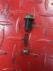 1995 Yamaha Moto 4 350 Detent Bolt Ball Spring