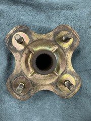1995 Yamaha Moto 4 350 Rear Wheel Hub Yfm 250 350 400 Timberwolf Kodiak Atv