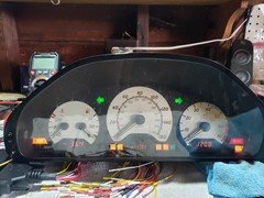 1998 1999 2000 Mercedes W202 C230 Sport Instrument Cluster Speedometer Gauge OEM