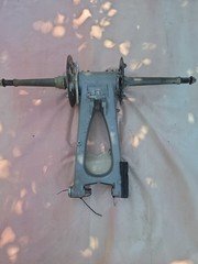 1999 - 2004 Honda Trx400ex Swingarm Swing Arm Rear End Axle Assembly