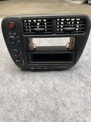 1999-2000 Honda Civic Dash AC Climate Control Radio Bezel Double Din Vents