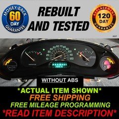 1999-2005 Buick Century Gauge Cluster