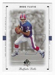 1999 Upper Deck SP Authentic Doug Flutie Buffalo Bills Football Card #10