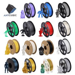 1KG ANYCUBIC PLA/PLA+/PETG/Silk/Matte/High Speed PLA 3D Filament Lot