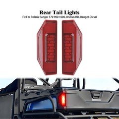 1pair UTV Rear Tail Brake Light Left Right For Polaris General Ranger 2013-2020