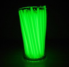 1pc 5/6x80mm 5/6x100mm Green luminous Tube 25 Years Life Light Tube