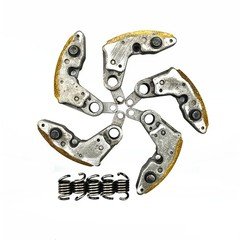 1Set Clutch Pad With Spring 0823-484 For Arctic Cat 500 550 650 700 Wildcat 1000