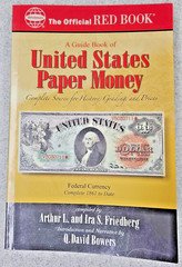 1st Edition Whitman Red Book Guide Book of US Paper Money - Friedberg