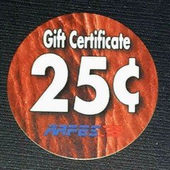 1st  Print  1A25,  25 cents AAFES  Pog from 2001 printing  Extra Fine to A.U.