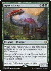 1x Apex Altisaur - Commander 2019 - NM  -  MTG