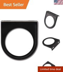 2-1/16" Single Gauge Mounting Pod - Durable Black Steel for Any Vehicle
