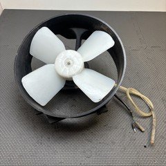 #2 1986 Honda TRX350 FourTrax 350 4x4 OEM Cooling Fan Motor Blade Shroud Wiring