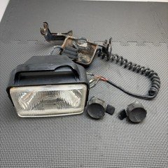 #2 1988-04 Kawasaki Bayou 300 KLF300 Upper Headlight Spot Light Long Cord Mount