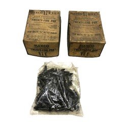 [2 Boxes] Flexco 1-1/4 E Rip Plates For 3/8- 1/2" Conveyor Belts w/ Bag Of Bolts