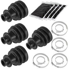 2 Front Right Left Axle CV Boot Kit for Polaris Ranger 400 4X4 2010-2014