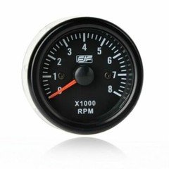 2 inch 52mm Electrical Tachometer Gauge for 0-8(x1000) RPM LED Display