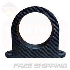 2 inch Boost Gauge Universal Pod Mount Holder W/ Carbon Fiber Texturing 52mm ABS