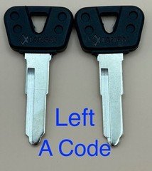 2 Key Blanks Yamaha  Short A A11111-A79897 Blaster Grizzly Raptor ATV 4 Wheeler