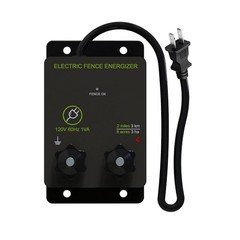 2 Mile Electric Fence Energizer for Preventing Wild Animals 8 Acres 120 Volt