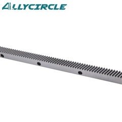 2 Modulus Gear Rack 2M Helical Teeth 24*24*1000mm for CNC Router Linear Motion