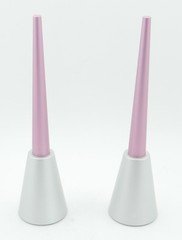 2 Monteverde Artista Rose & Silver Rollerball Desk Pen Sets -70% Off -New in Box