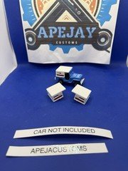 2 new caps for  Matchbox Lesney Superfast No 5 US Mail Truck Jeep sleet n snow