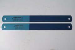 2 New  Sandvik SWEDEN HSS Power Hacksaw Blade. 12" x 1-1/4" x .062" 10TPI