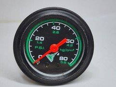 2" Oil Pressure Gauage PSI Up to 80 KG/CM2 Green White Black Car Bike?