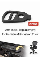 (2-Pack) Arm Index replacement part for Herman Miller Aeron Chair